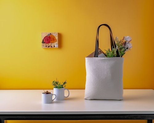 Duet Canvas Tote bag for tech events